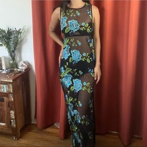 Nasty Gal Transparent Dress